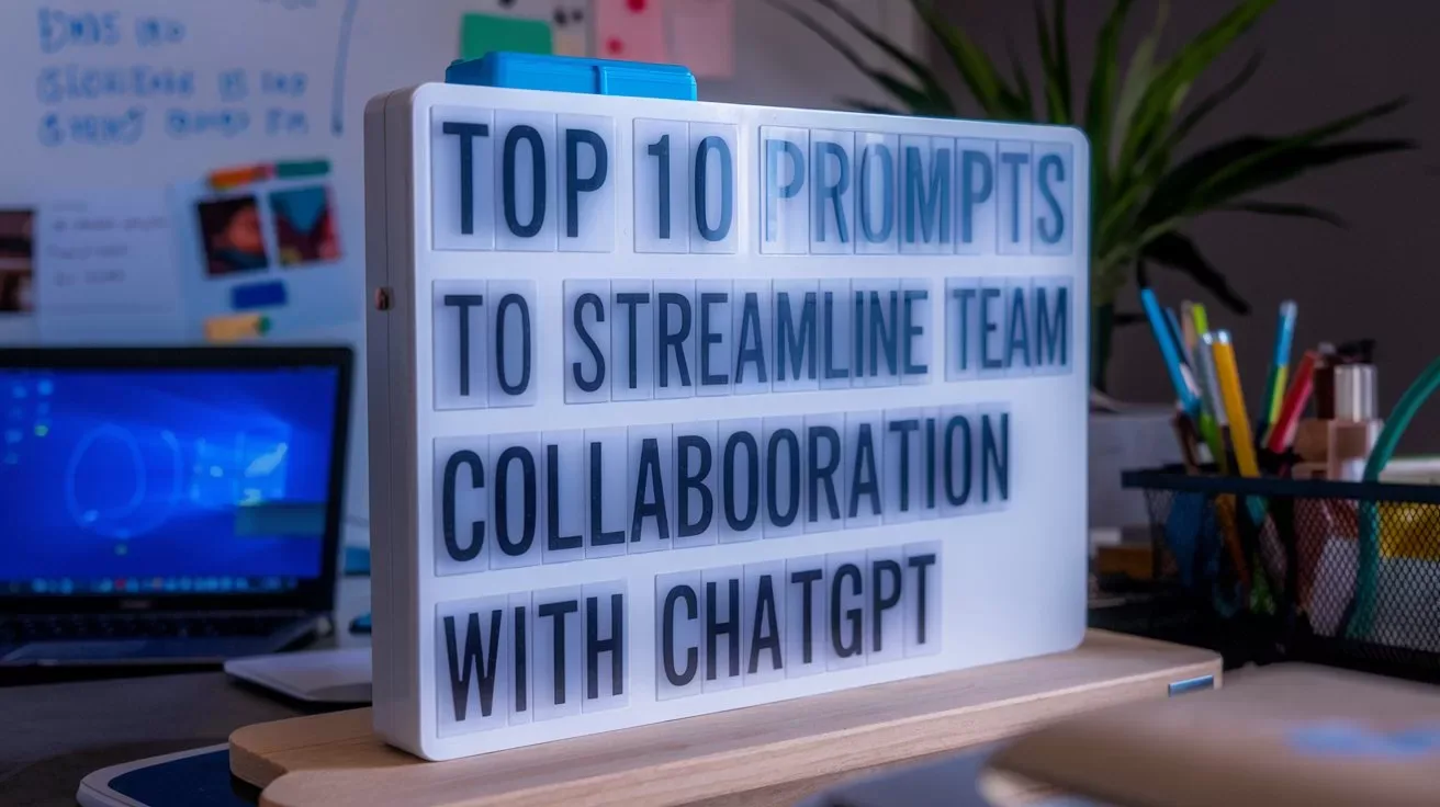 10 Prompts to Streamline Team Collaboration with… | AI in Asia